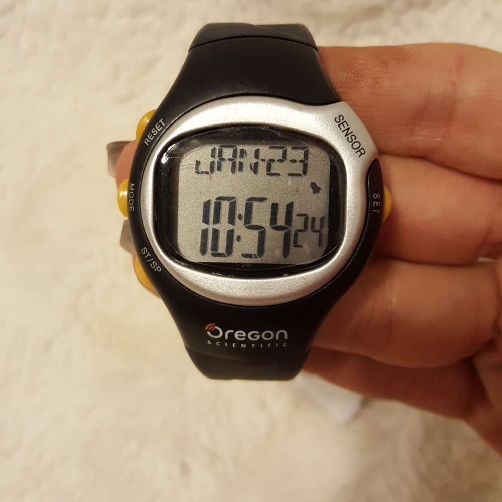 Oregon scientific heart rate monitor watch